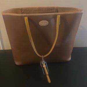 Coach Leather Tote
